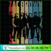 Vintage Retro Zac Brown Band T Shirt Zac Brown Shirt Gift Retro Gift Tee For You And Your Friend copy