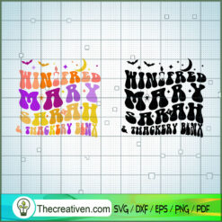 Winifred Mary Sarah And Thac SVG Cut File for Cricut