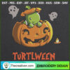 Turtlween Embroidery Design Halloween Embroidery Design Pumpkin Embroidery Design Turtle Embroidery Design Embroidery Design h5ijsy copy 1