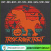 Trick Rawr Treat Embroidery Design Halloween Embroidery Design Pumpkin Embroidery Design Dinosaurs Embroidery Design Trick %E2%80%98R Treat Embroidery Design x3oqxx copy 1