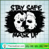 Stay Safe Mask Up SVG, Horror Characters SVG, Michael And Jason SVG 3 11 copy
