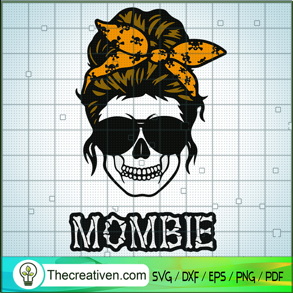 Mombie SVG, Momster SVG, Zombie Halloween SVG 1 Mombie SVG, Momster SVG, Zombie Halloween SVG