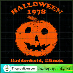Halloween 1978 Haddonfield SVG Cut File for Cricut & Silhouette