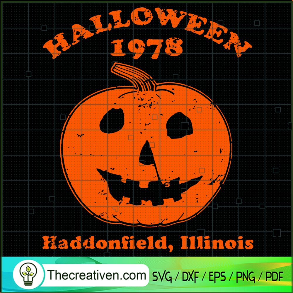 Halloween 1978 Haddonfield SVG Cut File for Cricut & Silhouette 1 Halloween 1978 Haddonfield SVG Cut File for Cricut & Silhouette