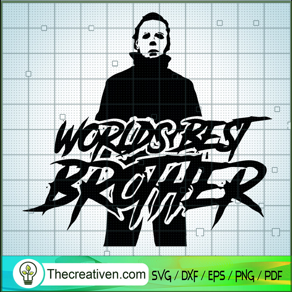 Worlds Best Brother SVG Cut File for Cricut & Silhouette 1 Worlds Best Brother SVG Cut File for Cricut & Silhouette