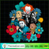 Horror Characters Floral SVG Cut File for Cricut & Silhouette 2 33 copy