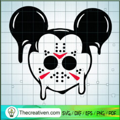 Mickey Jason Voorhees SVG, Mickey Halloween SVG, Disney Halloween SVG