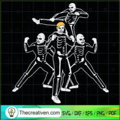 Bruce Lee Skeleton SVG Cut File for Cricut & Silhouette