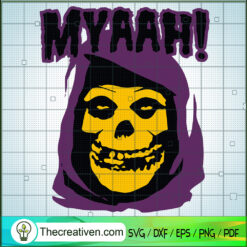 Myaah! SVG, Skeleton SVG, Ghost Halloween SVG