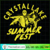 Crystal Lake Summer Fest SVG Cut File for Cricut & Silhouette
