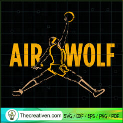 Air Wolf SVG, Air Jordan SVG, Sport SVG