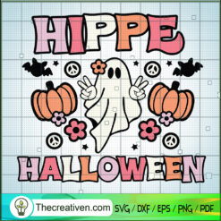 Hippe Halloween SVG Cut File for Cricut & Silhouette