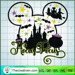 Disney Hocus Pocus SVG Cut File for Cricut & Silhouette