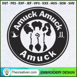 Hocus Pocus Amuck Amuck Embr Embroidery Design