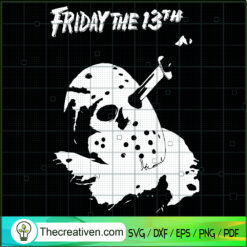 Friday The 13th SVG Cut File for Cricut & Silhouette Design 115333