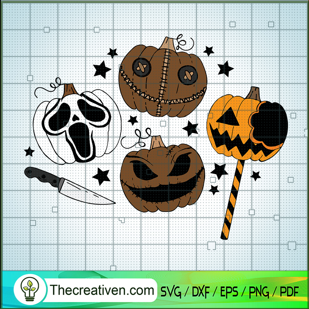 Halloween Horror Characters SVG Cut File for Cricut 1 Halloween Horror Characters SVG Cut File for Cricut