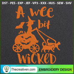 A Wee Bit Wicked Embroidery Designs Embroidery Design  Design 116338