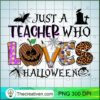 Just a Teacher Who Loves Halloween PNG Clipart – Transparent Download 3 25 copy 5