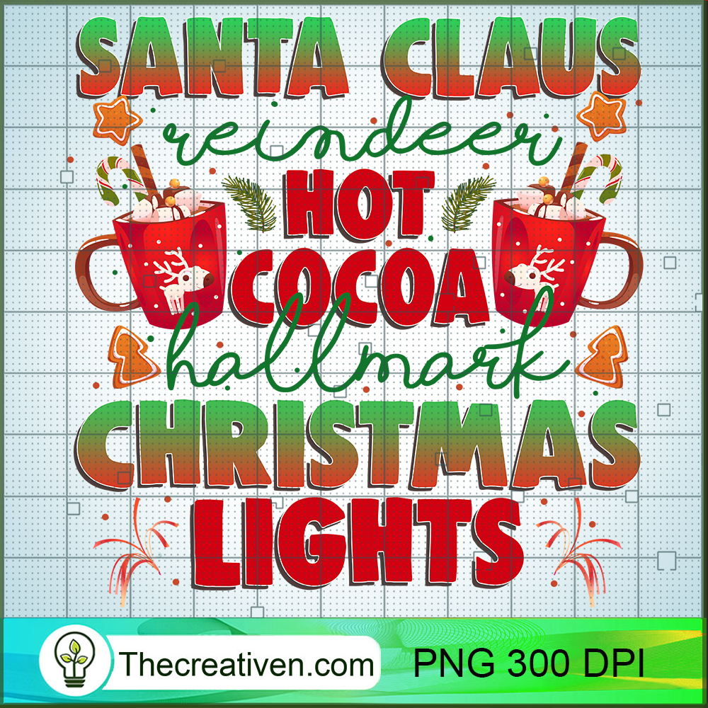 Santa Claus Reindeer Hot Cocoa PNG Clipart Download 1 Santa Claus Reindeer Hot Cocoa PNG Clipart Download