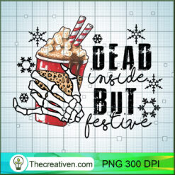 Dead Indside But Festive PNG Clipart – Transparent Download
