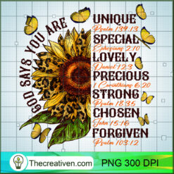God Say You Are PNG, Sunflower PNG, Hippie Sublimation