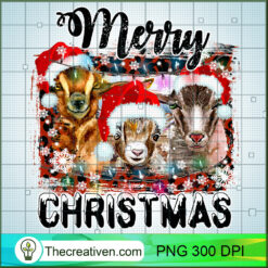 Merry Christmas Cow PNG, Funny Christmas PNG, Christmas Sublimation