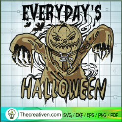 Everyday's Halloween SVG Cut File for Cricut & Silhouette