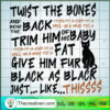 Twist The Bones SVG, Black Cat SVG, Halloween SVG