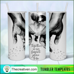 Together Is Our Favourite Plac Tumbler Wrap Download