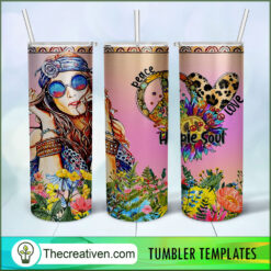 I Am Full Tumbler Wrap Tumbler Wrap – Digital Download