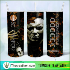Michael Myers Starbucks Full T Tumbler Wrap Download