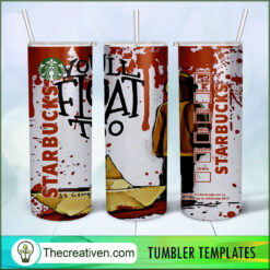You'll Float Too Starbucks Ful Tumbler Wrap Download