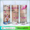 To My Daughter Full Tumbler Wrap Tumbler Wrap – Digital Download