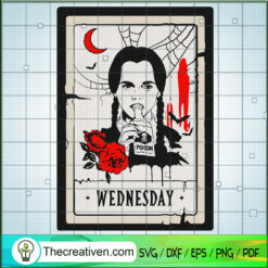 Wednesday Girl SVG, Wednesday Addams SVG, Halloween SVG