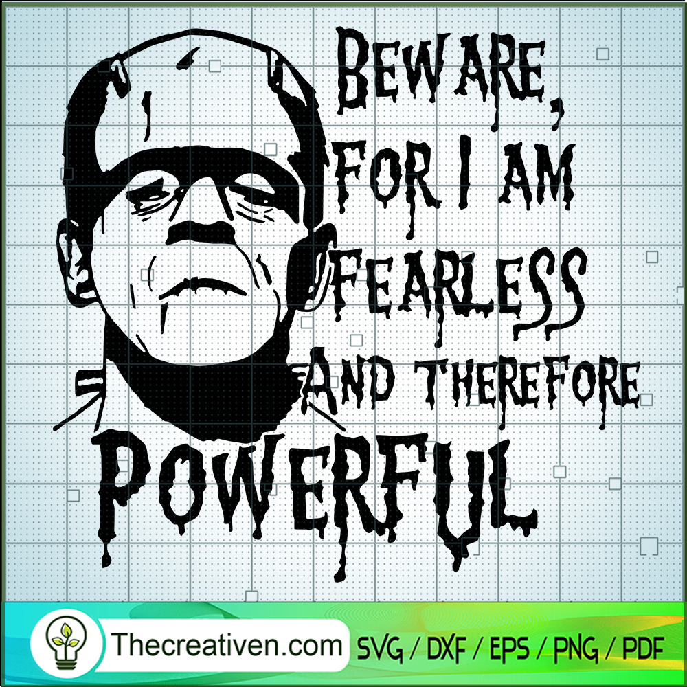 Bew Are For I Am Fearless An SVG Cut File for Cricut 1 Bew Are For I Am Fearless An SVG Cut File for Cricut