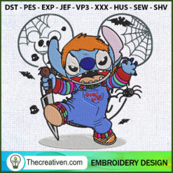 Chucky Good Guys Stitch Mick Embroidery Design