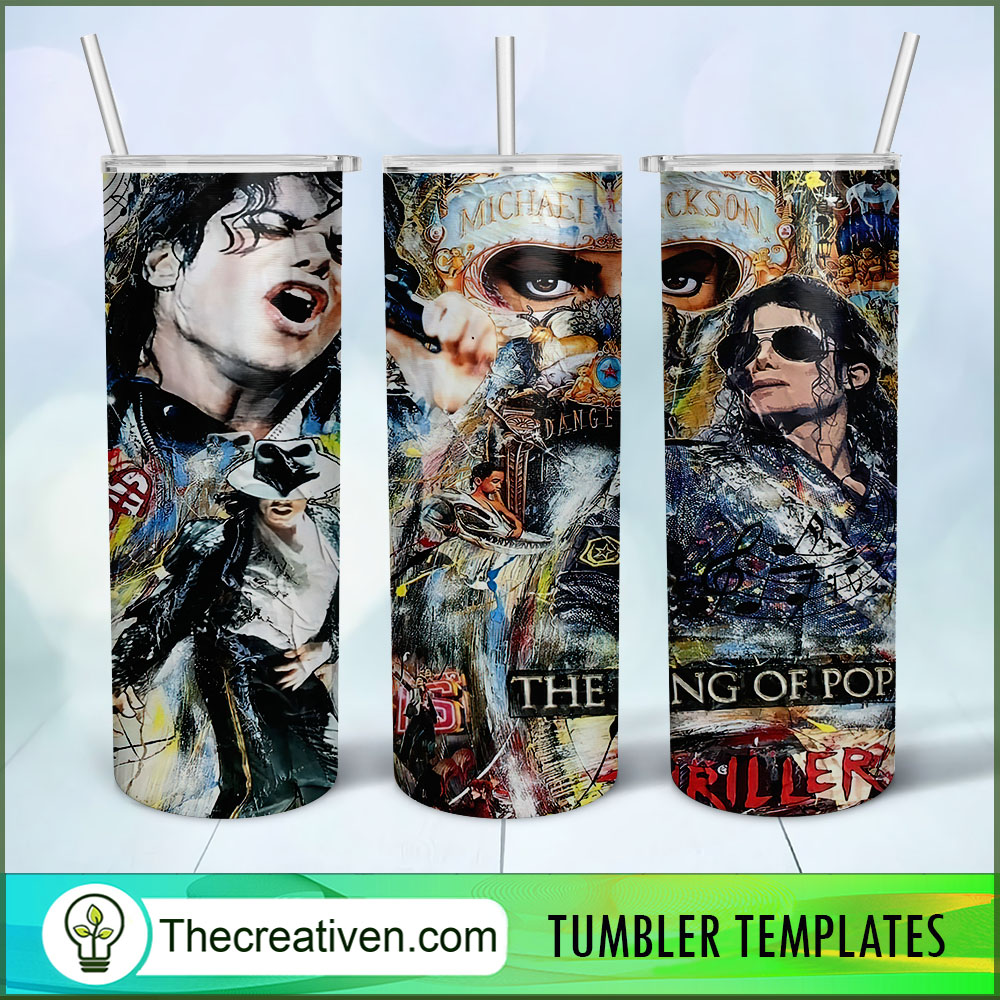 Michael Jackson Full Tumbler Wrap Tumbler Wrap – Digital Download 1 Michael Jackson Full Tumbler Wrap Tumbler Wrap – Digital Download