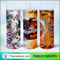 Sorta Sweet Sorta Spooky Full Tumbler Wrap Download