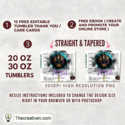 Alternative view of Hocus Pocus Starbucks Full Tum Tumbler Wrap Download