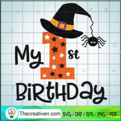 My 1st Birthday SVG Cut File for Cricut & Silhouette