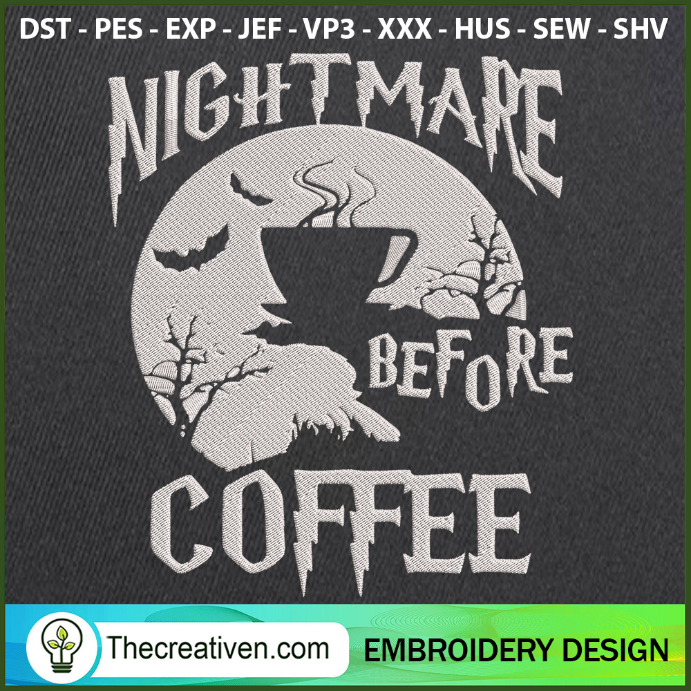 Halloween Nightmare Before C Embroidery Design 1 Halloween Nightmare Before C Embroidery Design