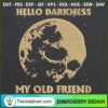 Hello Darkness My Old Friend Embroidery Design Halloween Embroidery Design Darkness Embroidery Design Friends Embroidery Design Halloween Gift Embroidery Design zhdqpw copy