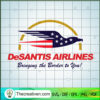 Desantis Airlines SVG Cut File for Cricut & Silhouette 2 Desantis Airlines SVG copy
