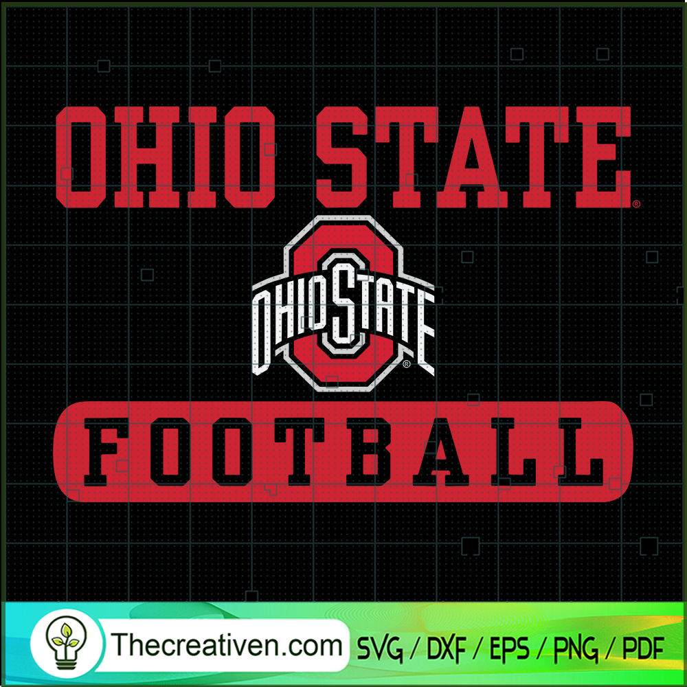 Ohio State Buckeyes Football Bar Black SVG, Ohio State SVG, Logo SVG 1 Ohio State Buckeyes Football Bar Black SVG, Ohio State SVG, Logo SVG