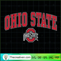 Ohio State Buckeyes SVG, Arch Over Logo SVG, Ohio State SVG