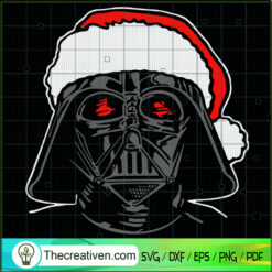 Star Wars Santa Darth Vader SVG Cut File for Cricut & Silhouette
