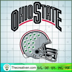 Ohio State Buckeyes Football Helmet Logo SVG, Ohio State SVG, NCAA SVG