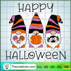 Happy Halloween SVG, Gnomes Halloween SVG, Witches SVG