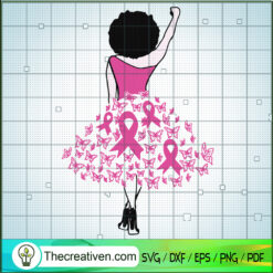 Cancer Queen SVG Cut File for Cricut & Silhouette