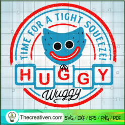 Time For a Tight Squeeze Hug SVG Cut File for Cricut